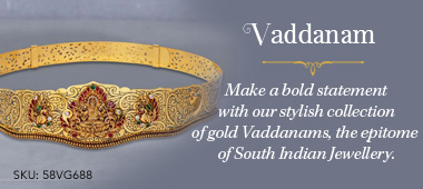 Gold Vaddanam Online - 80+ Gold Oddiyanam Designs with Price