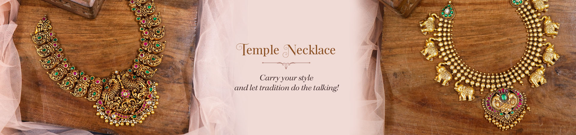 Gold Temple Necklace 
