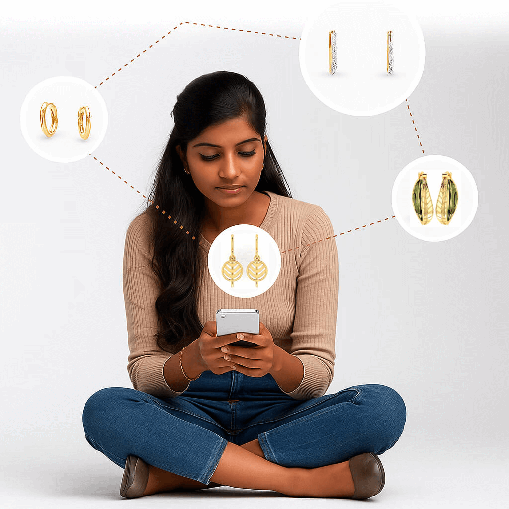 Upload jewellery photo