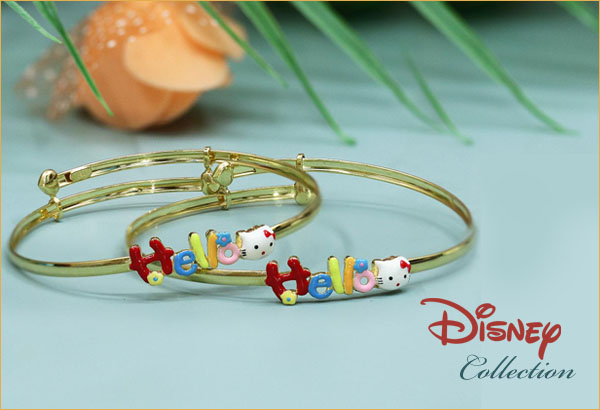 Gold Kids Bracelets Design