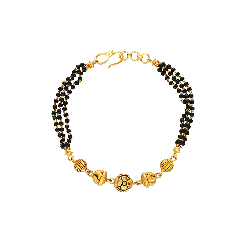 Buy 22K Gold Antique Designer Ladies Bracelet 126VG182 Online from ...
