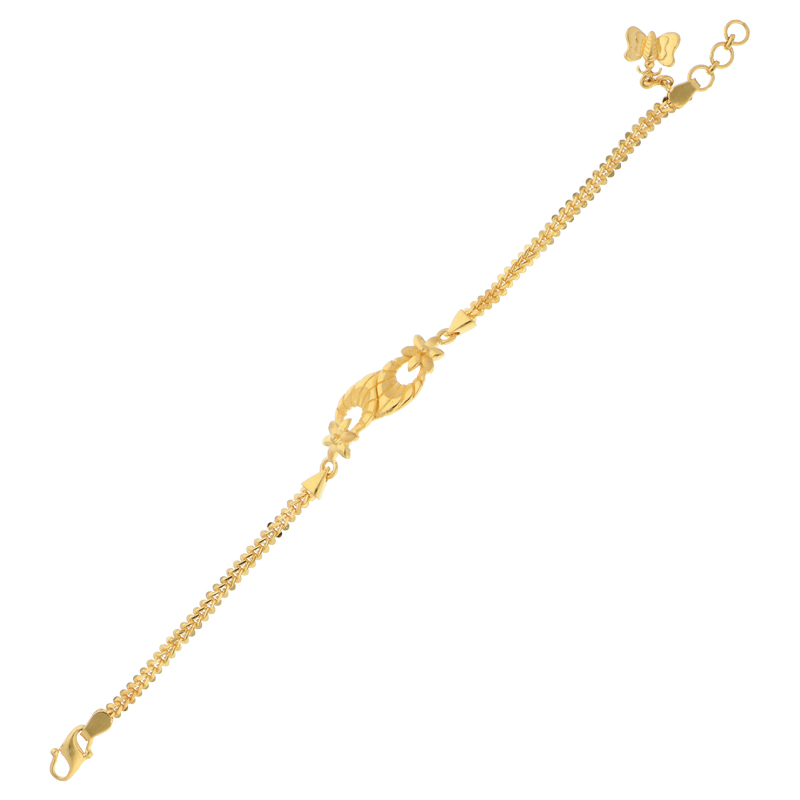 Ladies bracelet Buy 22KT Casting gold ladies bracelet 226VG2202 Online from Vaibhav  Jewellers