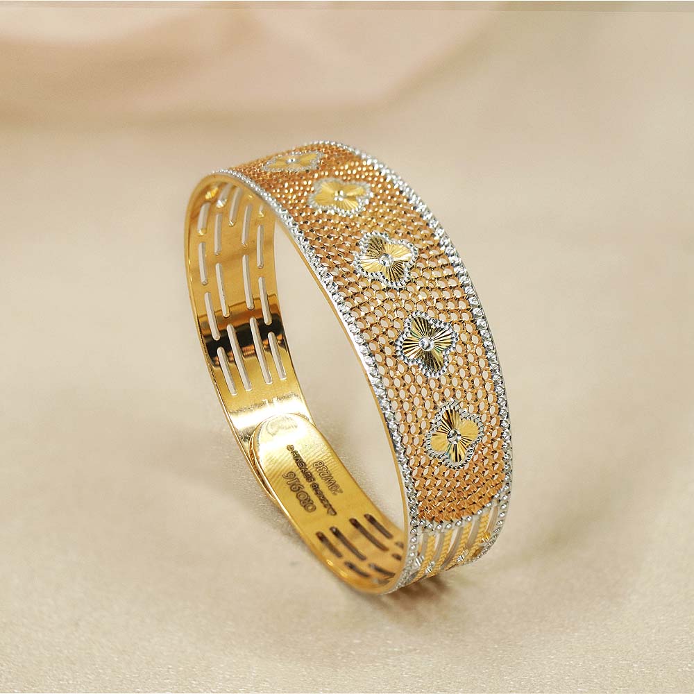 Gold Rudraksha ladies bracelet-baongoctrading.com.vn