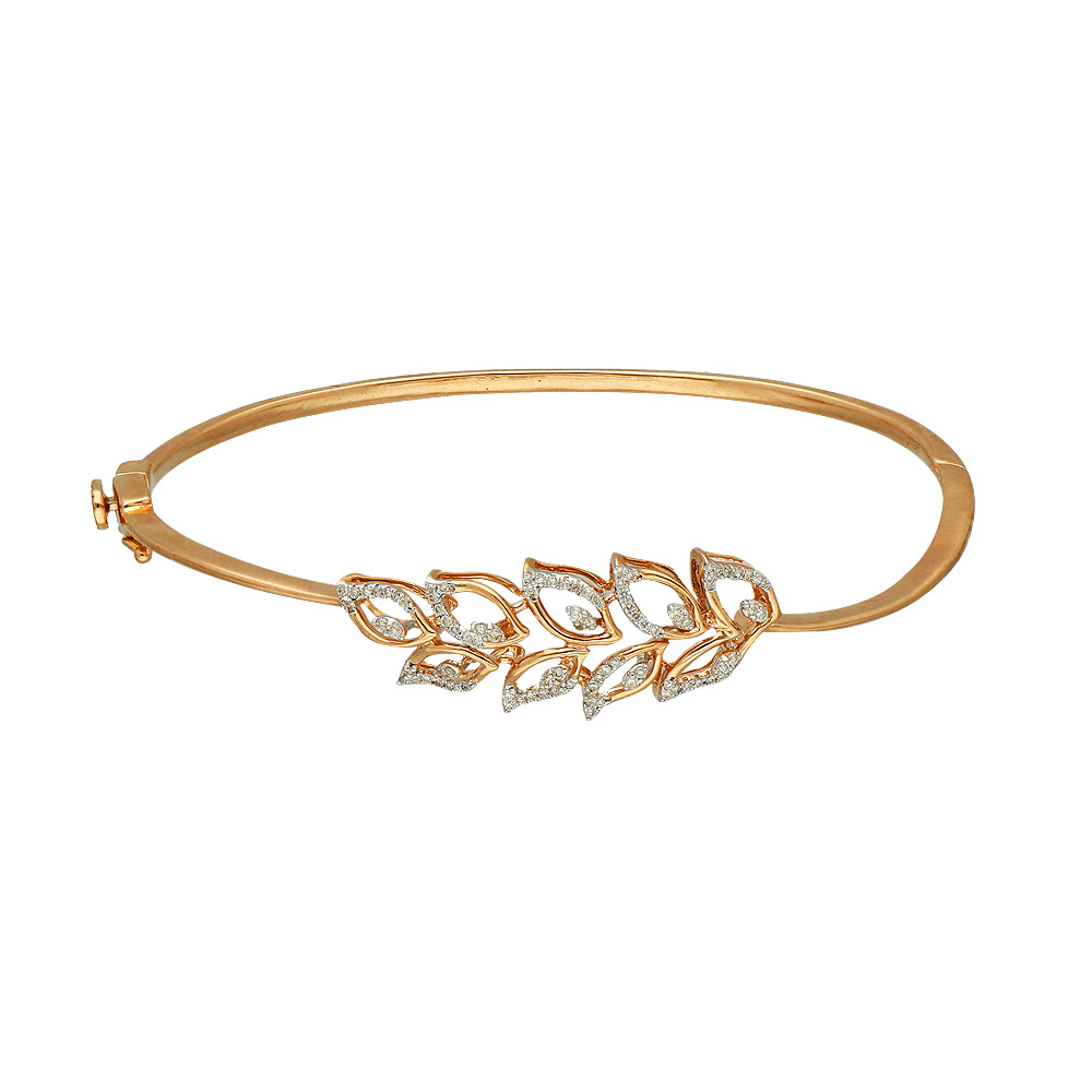Showroom of Cnc fancy lady 22k gold bracelet | Jewelxy - 236014