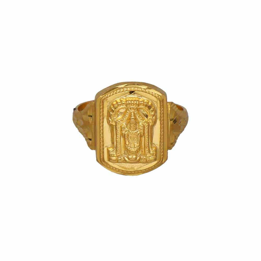 gold vajra kiritamu venkateshwara swamy ring design || gold Balaji rings  designs with weight - YouTube