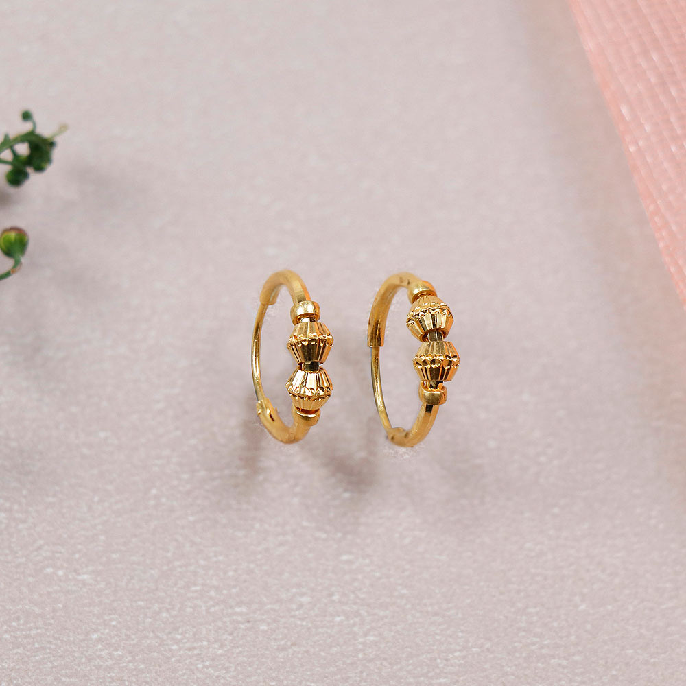 Geometric Earrings, Gold Huggie Earrings, Tiny Drop Hoop Earrings, Dainty  Huggie Earrings, Hollow Huggie Earrings, TAMMY EARRINGS - Etsy | Simple gold  earrings, Gold earrings for kids, Gold earrings studs
