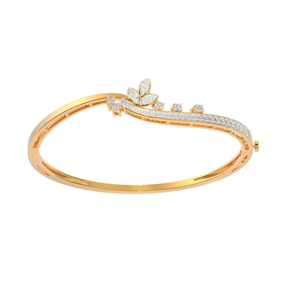 Bonebakker Fancy Colored Diamond Bracelet in 18 Karat White Gold -  Bonebakker shop