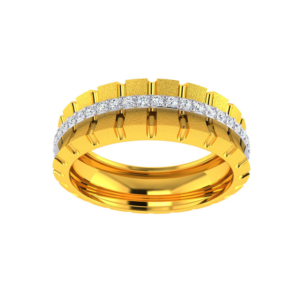 Sparkling Band Ring | Gold plated | Pandora US