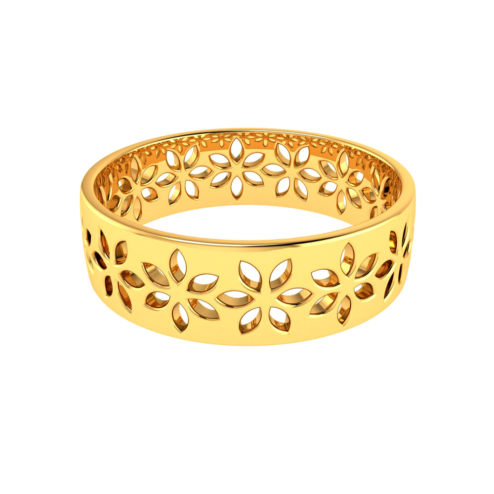 Fine Jewelry 18 K Rings | Gold Plated 18 K Rings | 18 Kt Gold Plated Ring -  Titanium 18 - Aliexpress