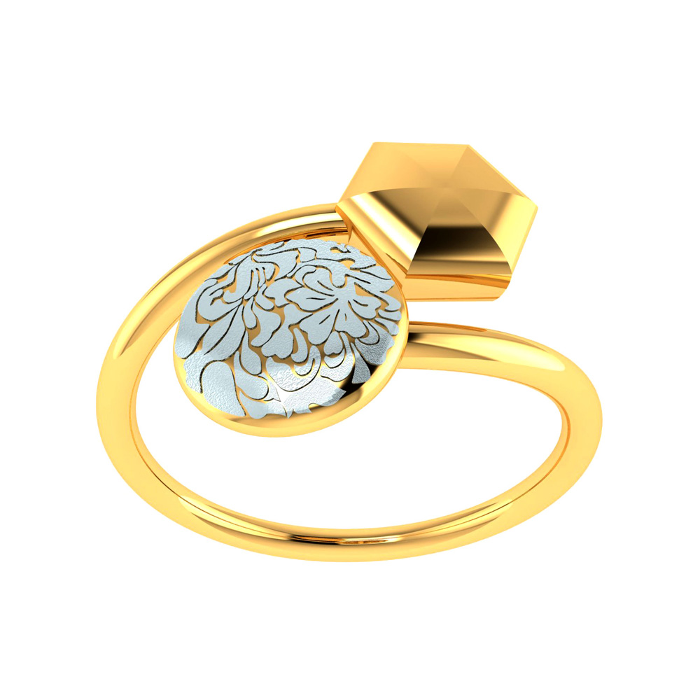 14K Gold & Mixed Fancy-Shape Diamond Ring – Sabrina Design