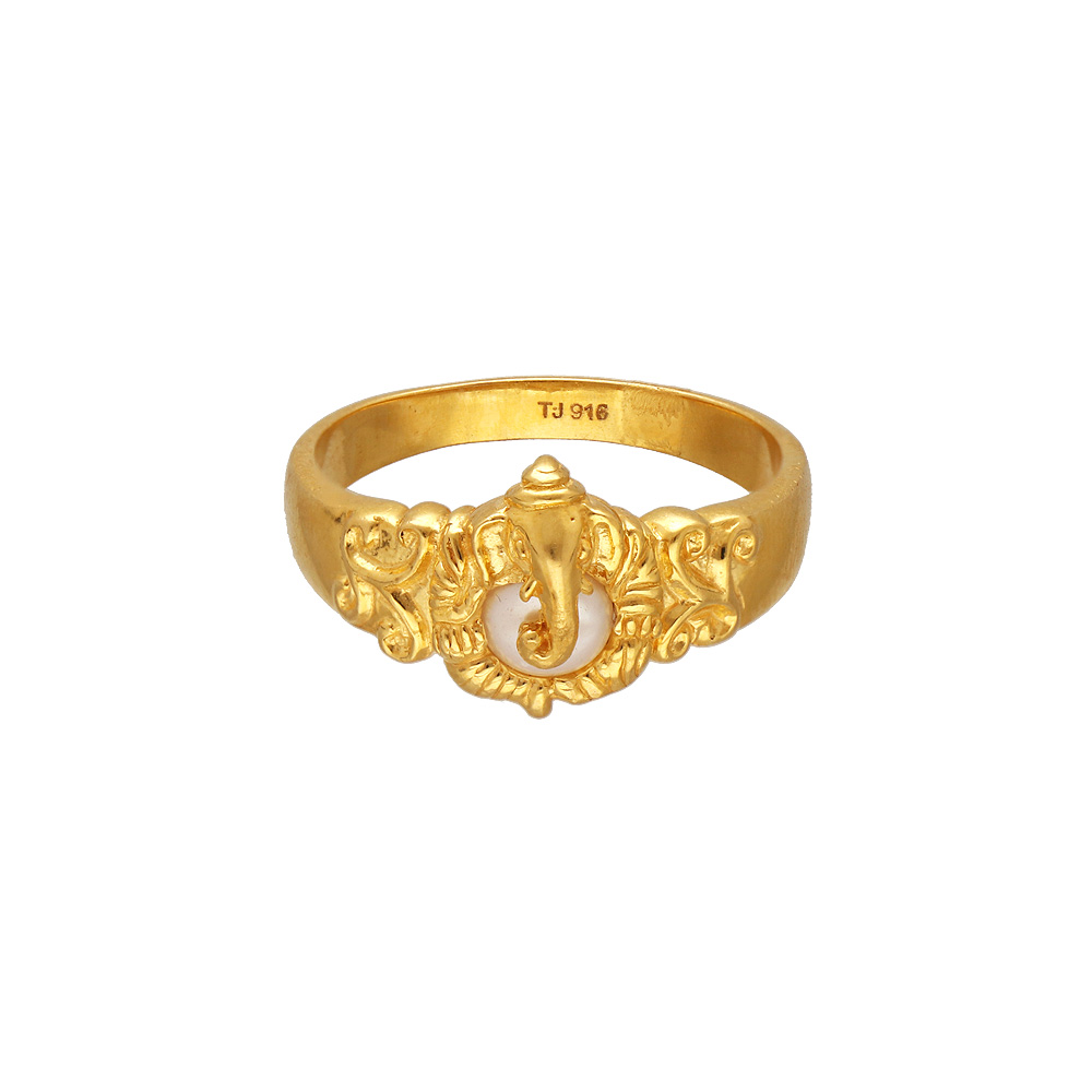 Buy WHP Yellow Gold Ring For Men, 22KT (916) BIS Hallmark Pure Gold, Gold  Jewellery, Mens Fashion Accessories, Simple Ring For Men, Suitable For  Gifting, GRGD23005943 at Amazon.in