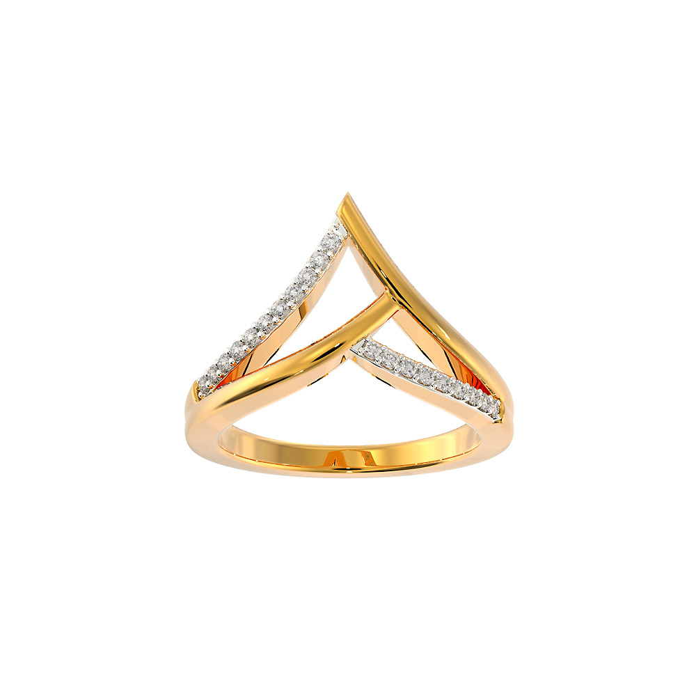 22KT Casting Ladies Gold Finger Ring, 3.500 at Rs 30000 in Nagpur | ID:  2850669418930