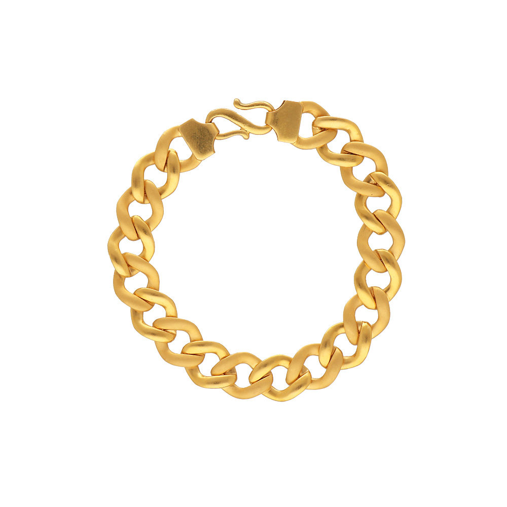 Mens Cuff Bracelet, 18K Gold Bangle | Credit Suisse Gold
