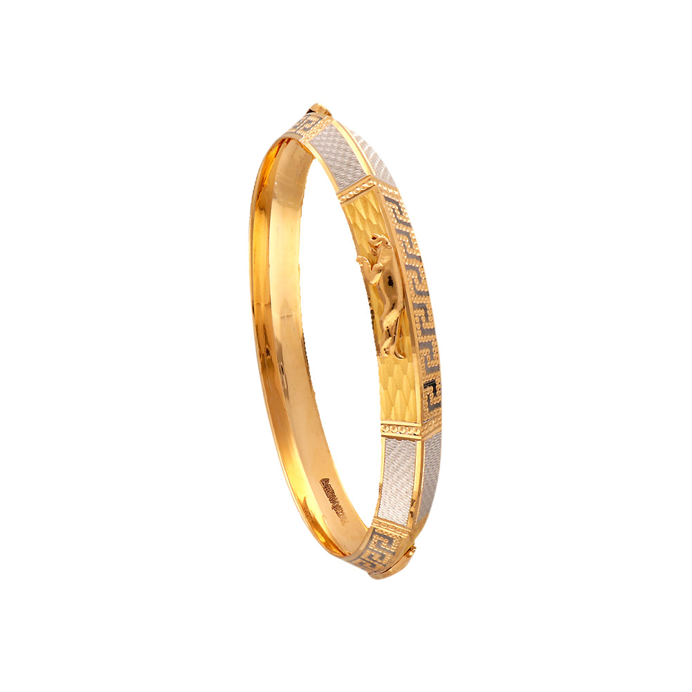 Buy quality One gram gold forming jaguar diamond bracelet mga - bre0021 in  Amreli