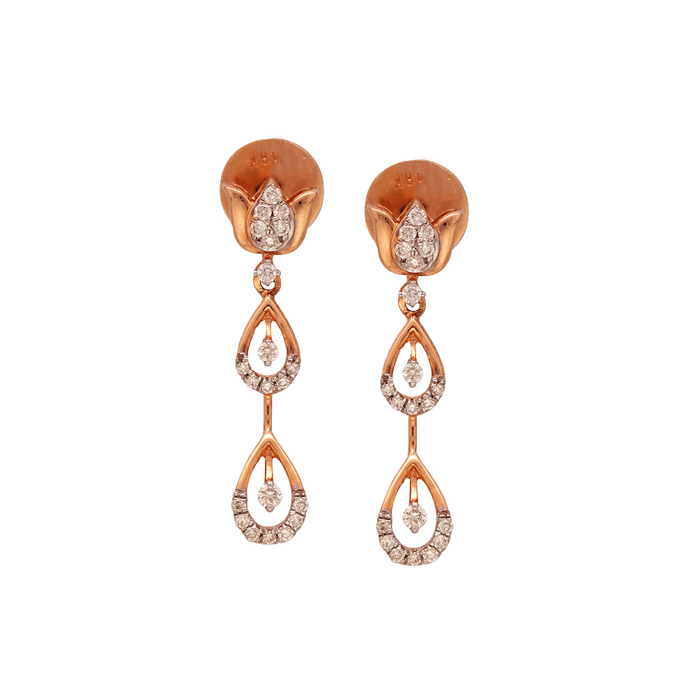 14K White Gold SGL Certified Diamond (I3/G-H) Hoop Earrings 1.00 Ct. -  8941532 - TJC