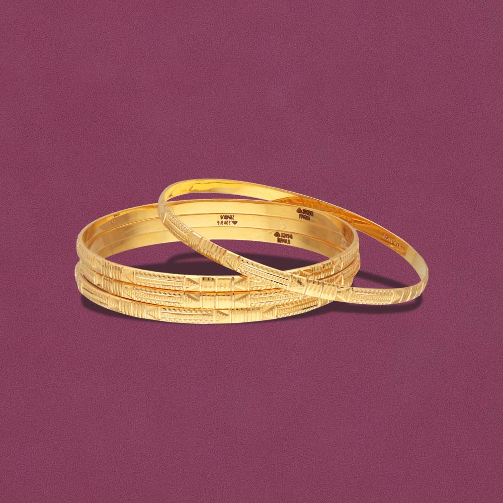 Vintage antique style handmade 22kt yellow gold bangle bracelet women's  wedding anniversary jewelry | TRIBAL ORNAMENTS