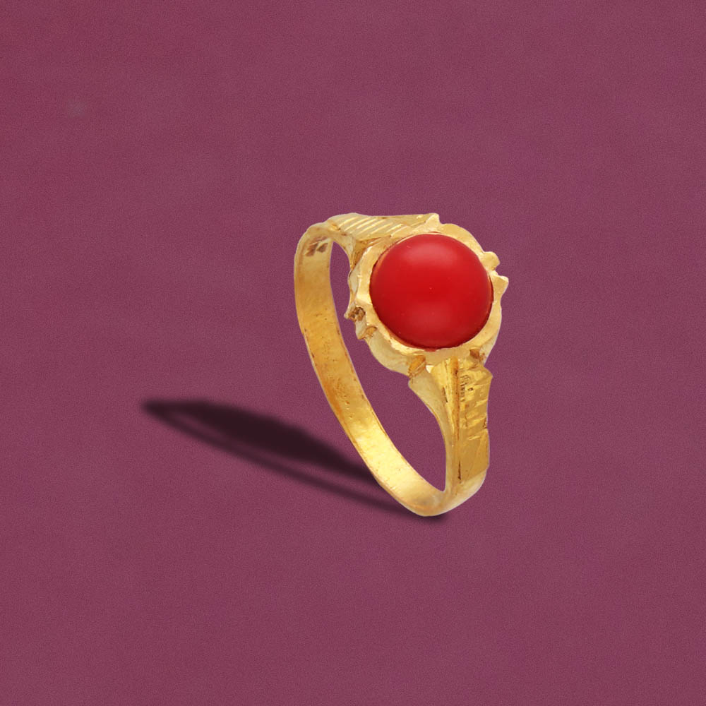 CEYLONMINE Ceylonmine Designer Certified Natural Coral Gemstone Gold,  Adjustable Ring Copper Coral Gold Plated Ring Price in India - Buy  CEYLONMINE Ceylonmine Designer Certified Natural Coral Gemstone Gold,  Adjustable Ring Copper Coral