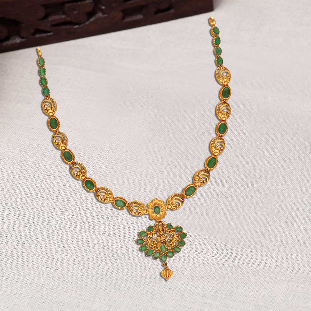 Citrine Raw Gemstone Necklace Manufacturer Supplier from Jaipur India