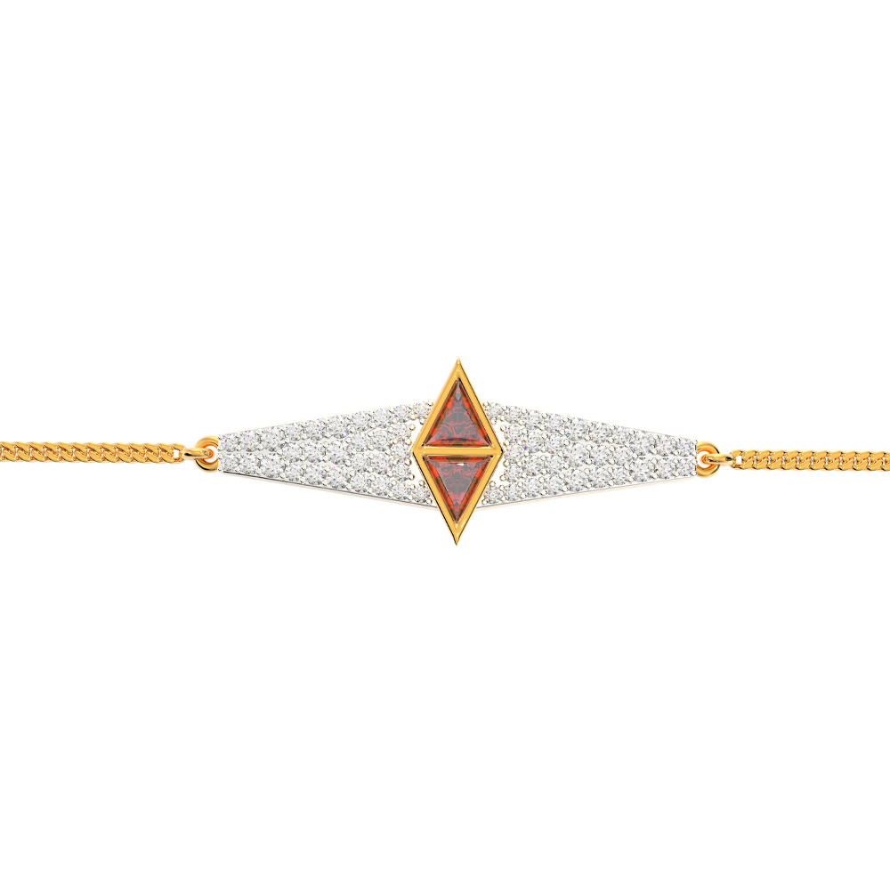 Ruby and Diamond Bangle Bracelet, Genuine Ruby Diamond Bracelet, 18K White  Gold Ruby Bracelet Fine Quality - Etsy
