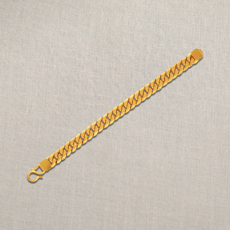 Solid Gold Miami Cuban Link Bracelet, 7 inch length, 4mm width