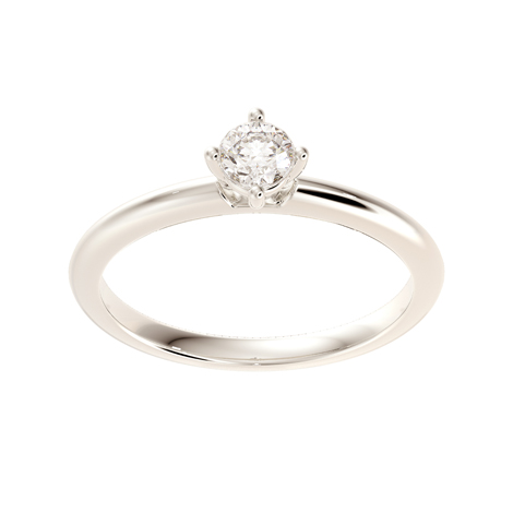 1/20 Ctw Single Cut Diamond Ring in Sterling Silver | Trinity Diamonds Inc.  | Tucson, AZ