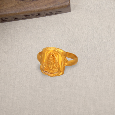 Casting Emerald Venkateshwara Swamy Ring || New Gold Balaji Ring 2023  Design || 10 Grams || AMBICA - YouTube