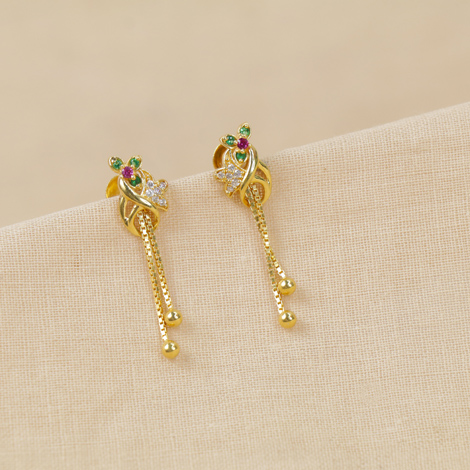 Buy Brown Drop Earrings, Brown Crystal Earrings, Earrings, Topaz Crystal  Earrings, Gift for Her, Bridesmaids Earrings, Chocolate Gold Earring Online  in India - Etsy
