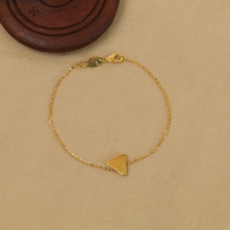 Hand Flower Bracelet - Triangle charm | Mimosura Jewellery for Kids