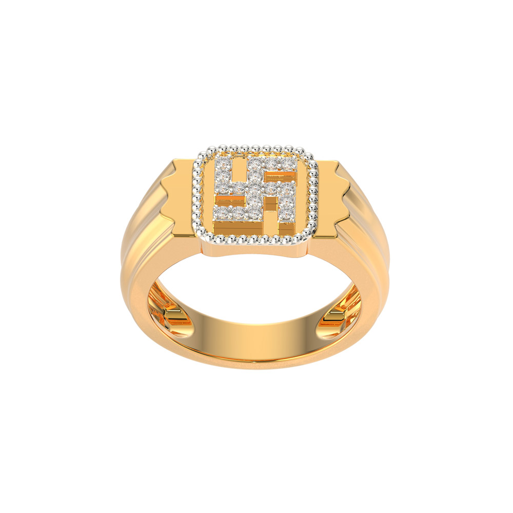 1 Gram Gold Forming Swastik Etched Design High-quality Ring For Men - Style  B059, Gold Plated Jewellery, सोना चढ़ाया हुआ आभूषण - Soni Fashion, Rajkot |  ID: 2849489645633