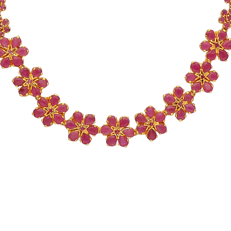 Sword & Ruby Necklace – Rebekah Brooks Jewelry