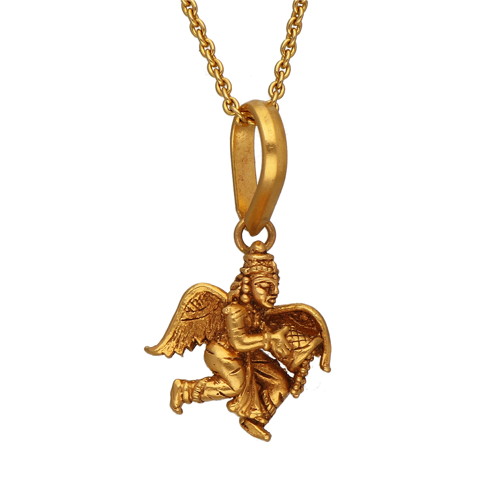 Buy Antique Garuda Gold Pendant 127VG3815 Online from Vaibhav ...