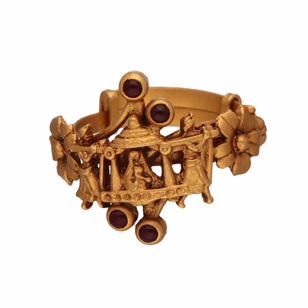 Rose Gold crescent and islamic temple men's rings – FJ Fallon Jewelry