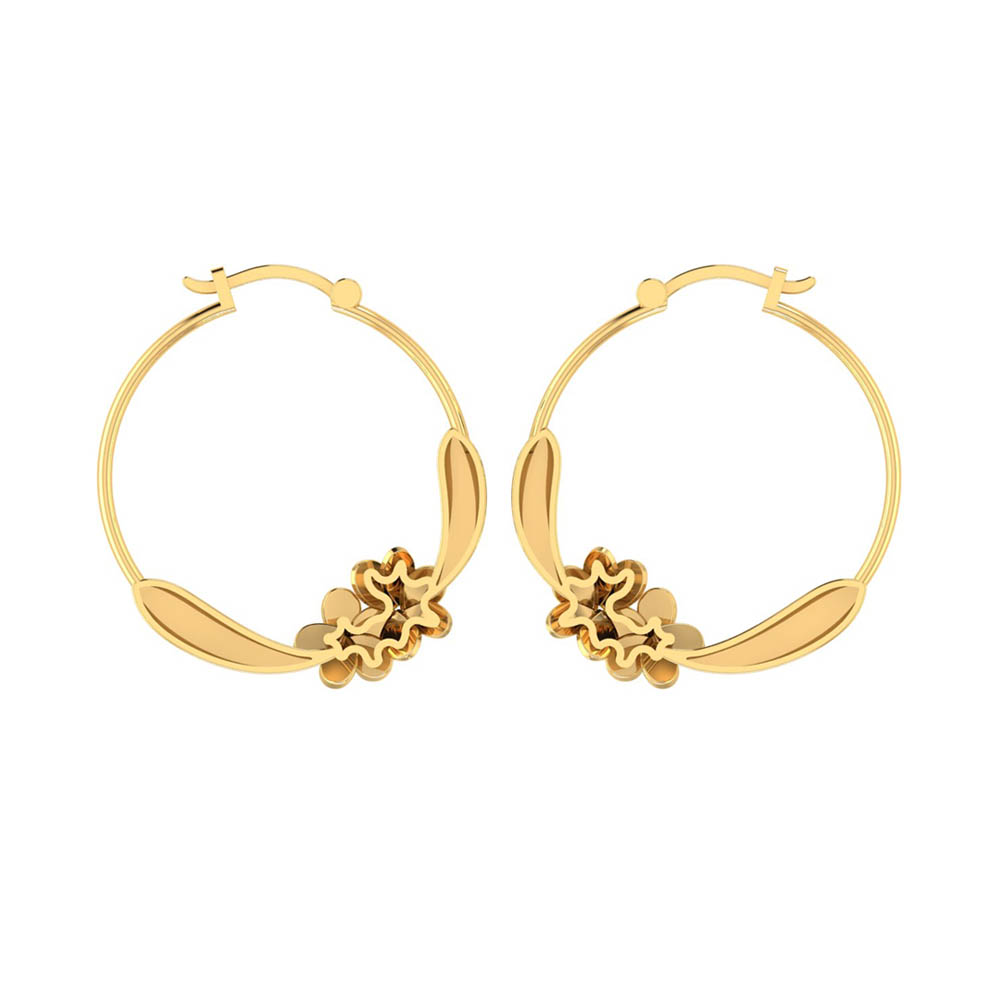 Heather Hoop Earrings in Gold | Kendra Scott