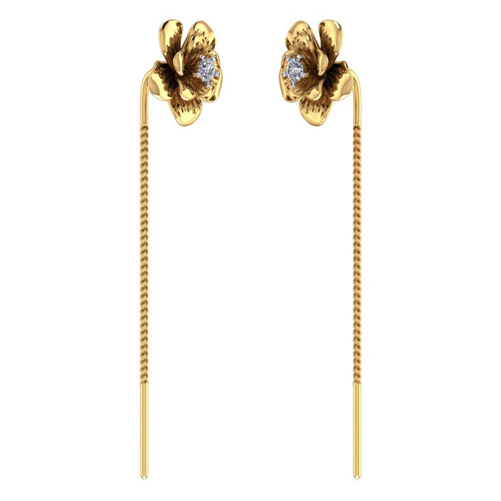 Anika Sui Dhaga - Sui Dhaga - Gold Earrings - Gold | Gold earrings for  women, Gold earrings, Gold earrings designs