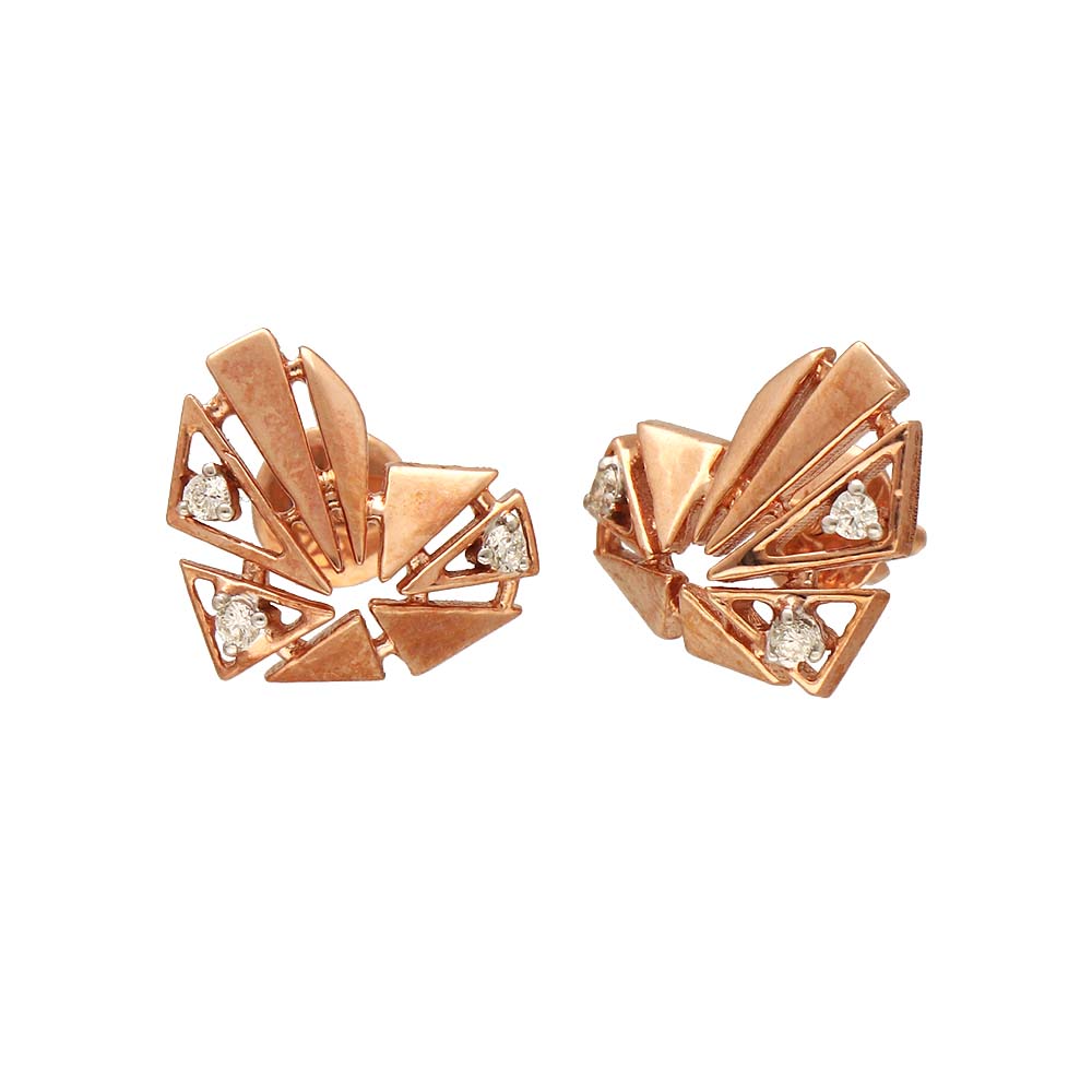 Shop Calla Bloom Gemstone Hoop Earrings Online | CaratLane US