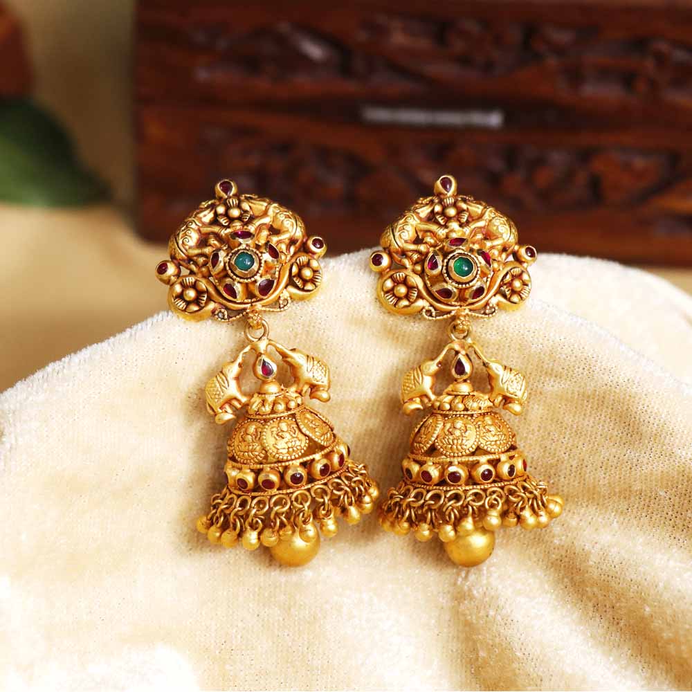 Discover 198+ latest south indian earrings design super hot