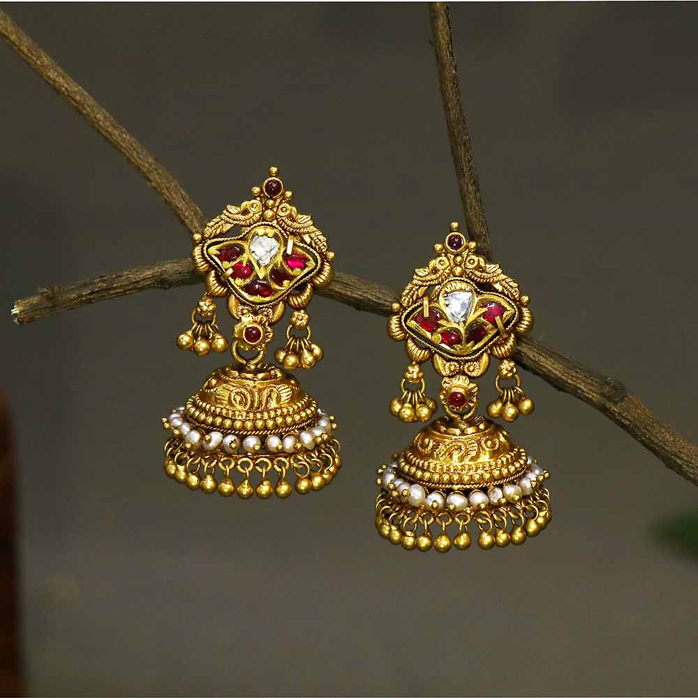 Shop Antique Earrings Online For Women-Kushal's Fashion Jewellery – tagged 